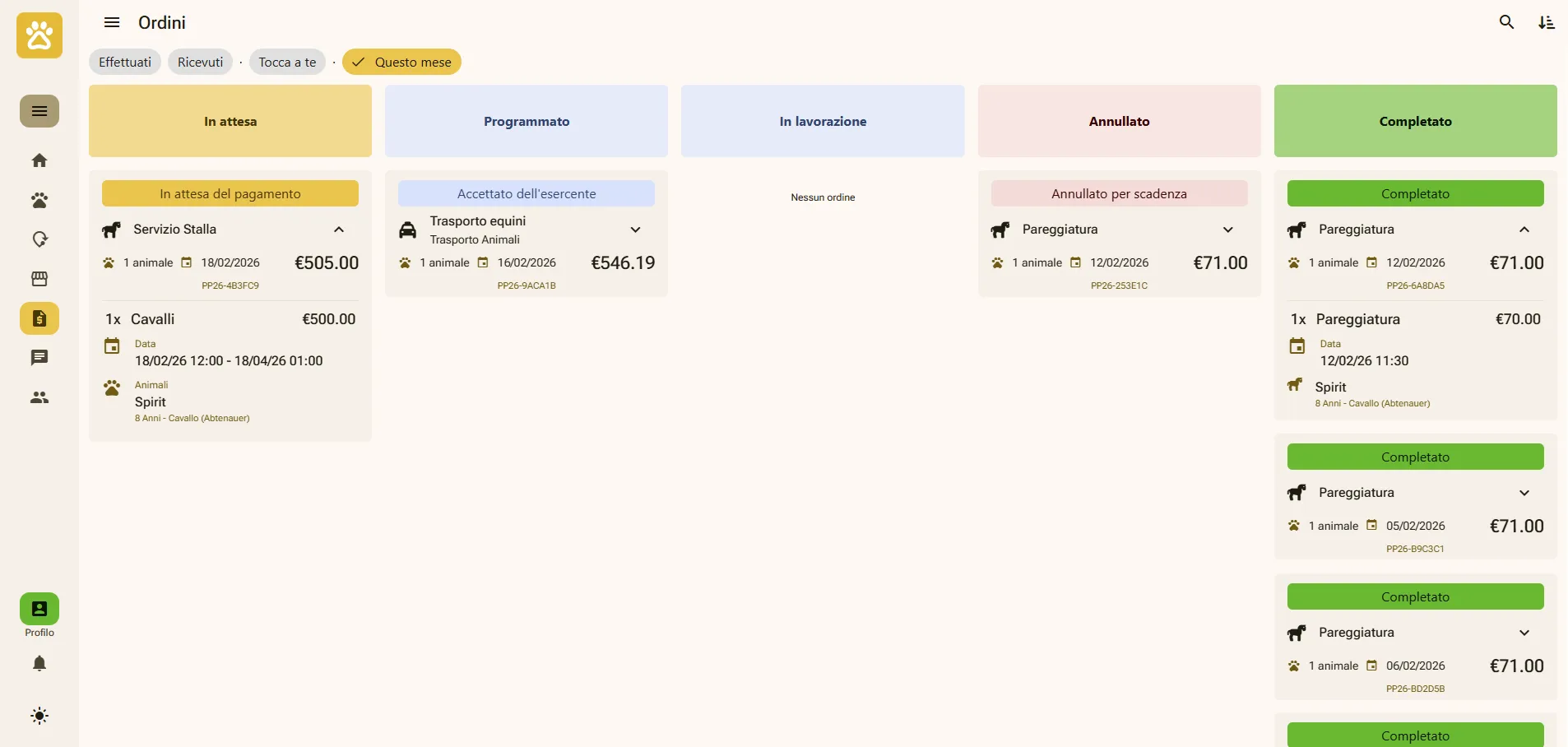 PawsPet – Free management, integrated sales